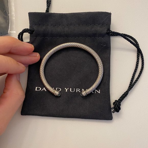 David Yurman - Classic Cable Bracelet 5mm with Gemstones and Diamonds - Picture 5 of 7